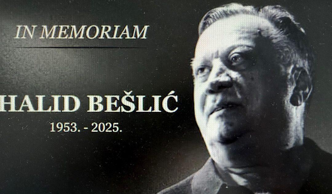 U Federaciji BiH danas Dan žalosti povodom smrti Halida Bešlića
