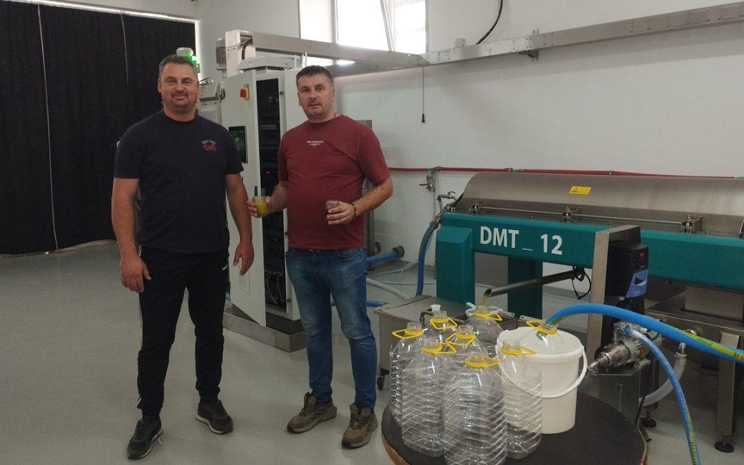 U tvrtki “Regius” testiran novi stroj za preradu maslina – kapacitet 1000 kg na sat