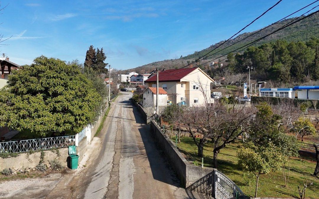 Započinje rekonstrukcija ceste u Ulici bleiburških žrtava u Čapljini