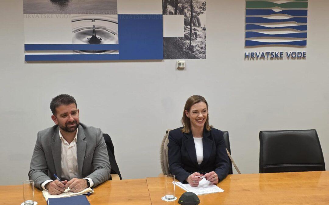 Radni sastanak u Zagrebu o projektima zaštite od poplava, vodne infrastrukture i okoliša važnima za Čapljinu