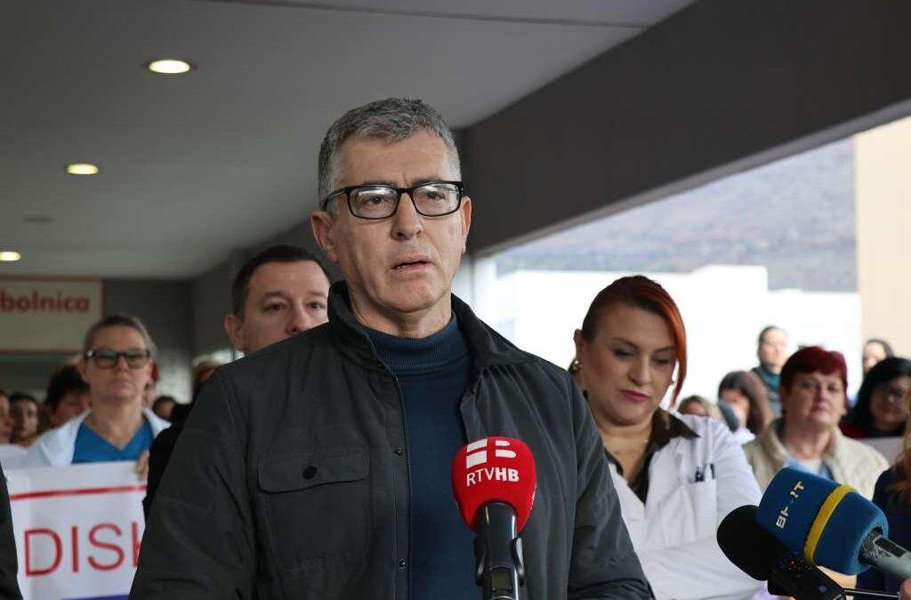 Prekida se štrajk zdravstvenih djelatnika u HNŽ, sindikat i vlada postigli dogovor