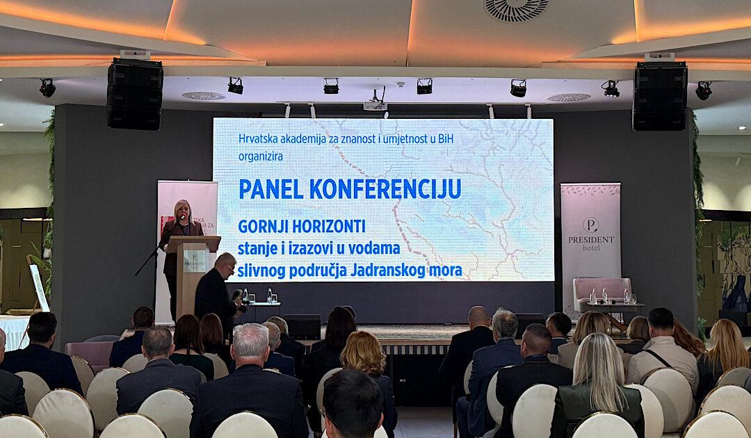 Audio/foto: U Čapljini održana panel konferencija „Gornji horizonti – stanje i izazovi u vodama slivnog područja Jadranskog mora“
