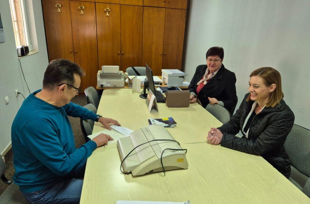 Gradonačelnica Raguž u radnoj posjeti Domu umirovljenika u Čapljini