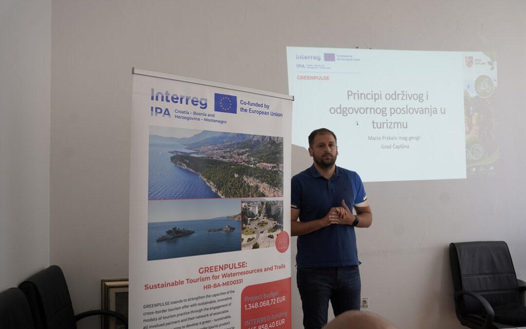 FOTO| Kroz projekt GreenPulse promovirano održivo poslovanje u turizmu