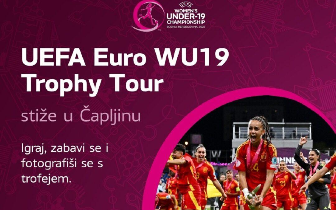 UEFA Euro WU19 Trophy Tour u petak stiže u Čapljinu