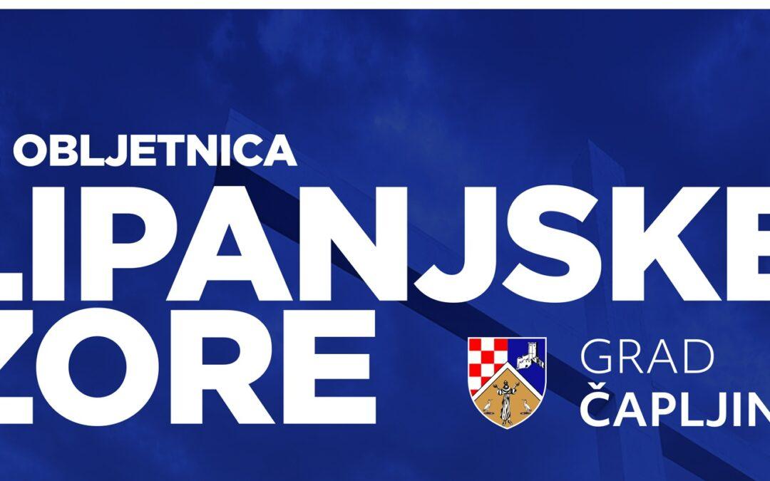 Program obilježavanja 34. obljetnice „Lipanjske zore hrvatske Hercegovine“