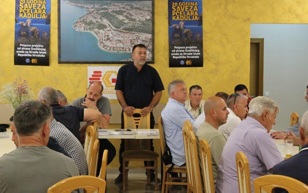 Čapljinac Slaven Cvitanović nastavlja voditi Savez pčelara „Kadulja“