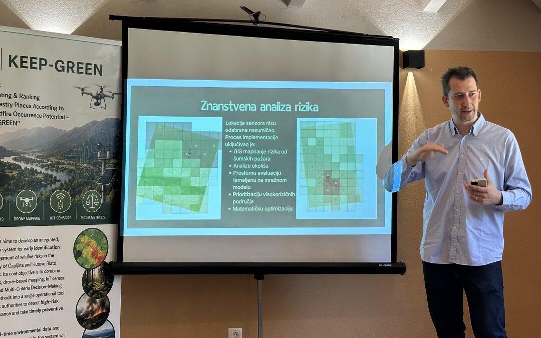 KEEP‑GREEN: novi model upravljanja požarnim rizicima u Hutovu blatu