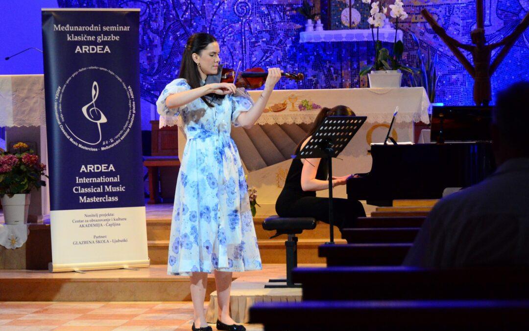 ARDEA koncert violina održan u Čapljini