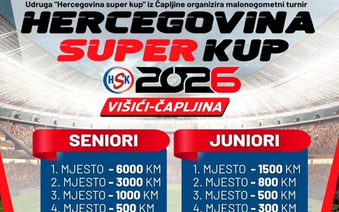 Velik interes za IV. Hercegovina Super Kup u Višićima – prijave otvorene još danas