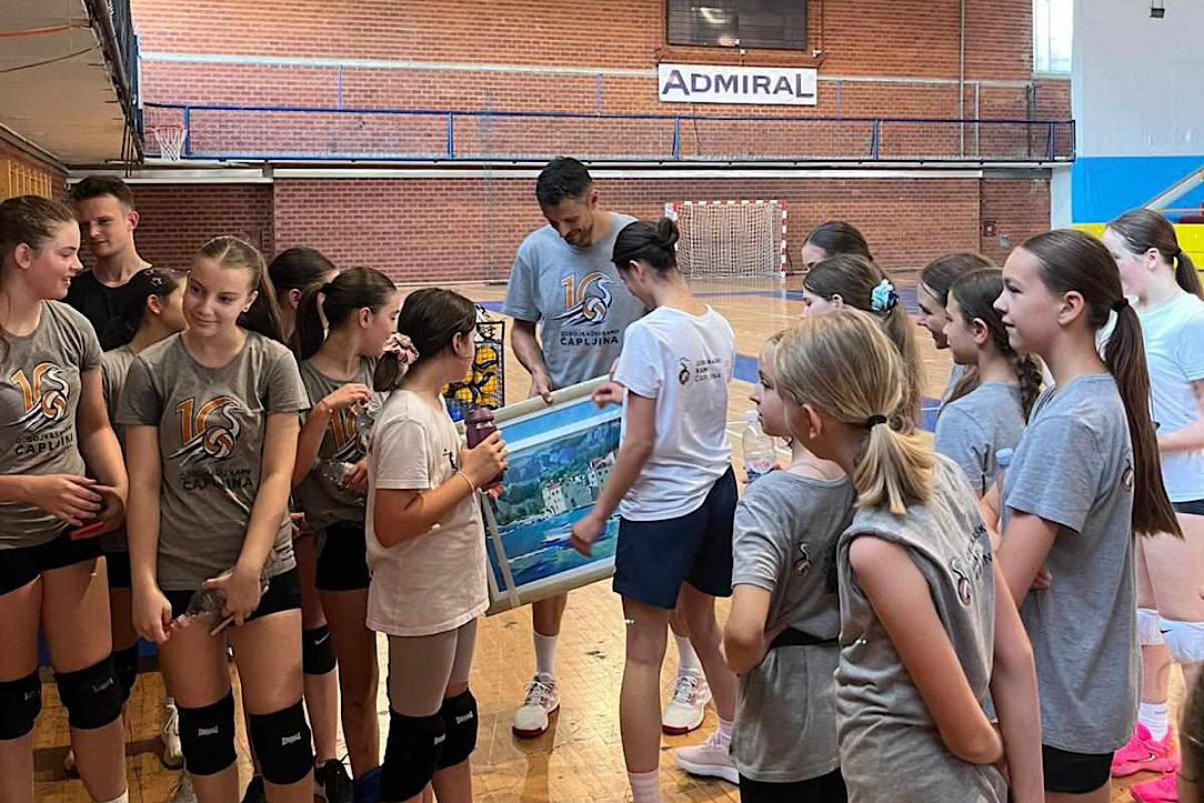 Završen odbojkaški kamp u Čapljini Završen odbojkaški kamp u Čapljini
