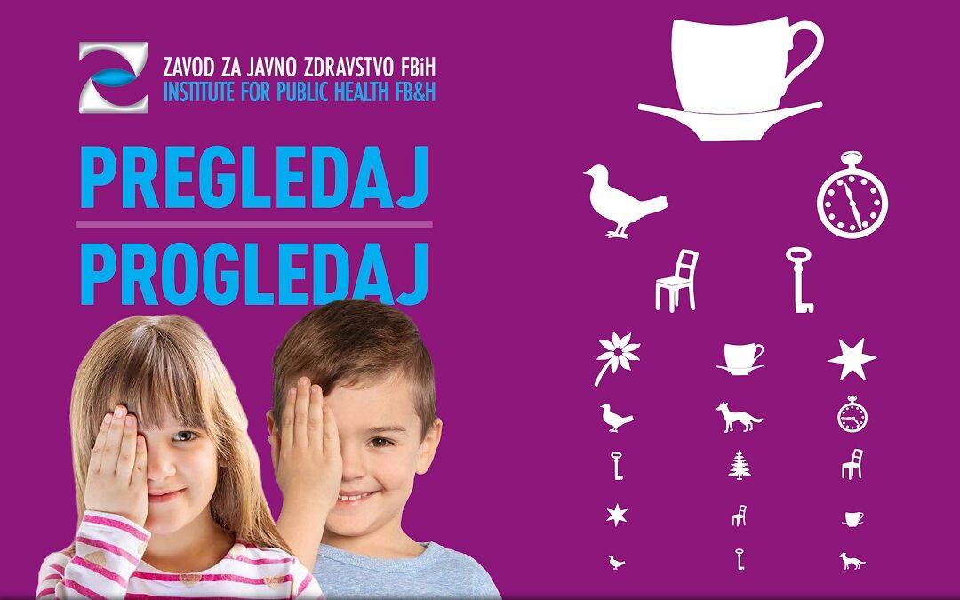 U Domu zdravlja Čapljina provodi se skrining vida za djecu rođenu 2022. godine