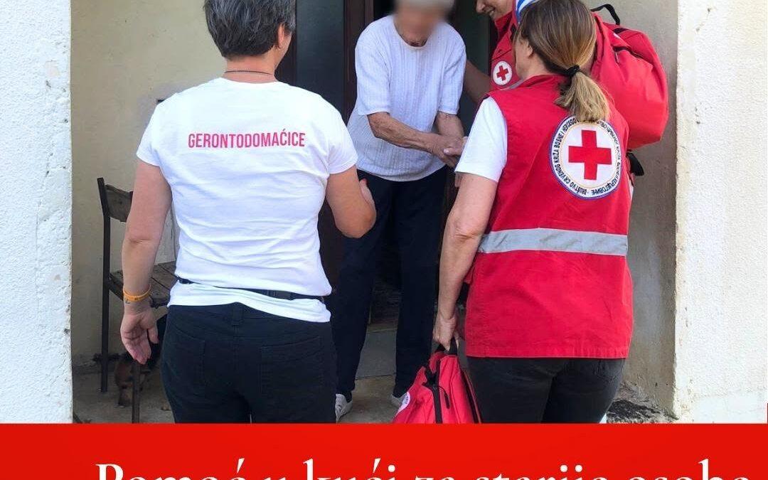 AUDIO| Crveni križ Čapljina provodi projekt „Gerontodomaćice“: Podrška starijim osobama u njihovim domovima