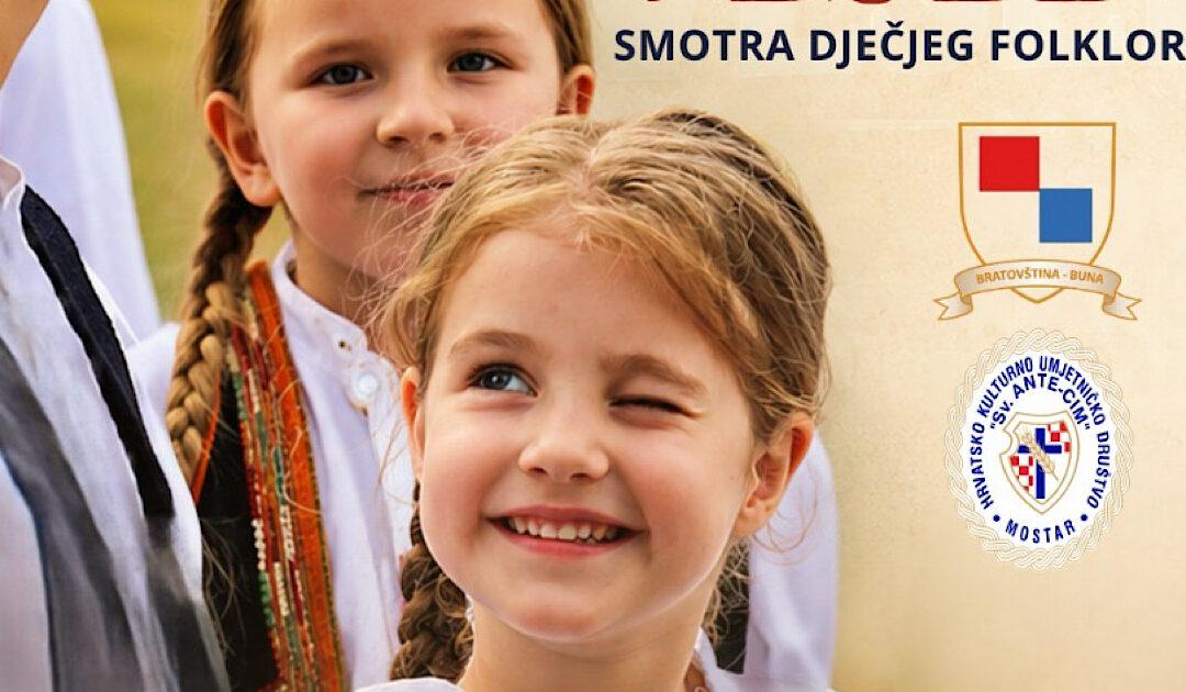 Otvorene prijave za dječje folklorne skupine za smotru „Kolo veselo“ na Buni