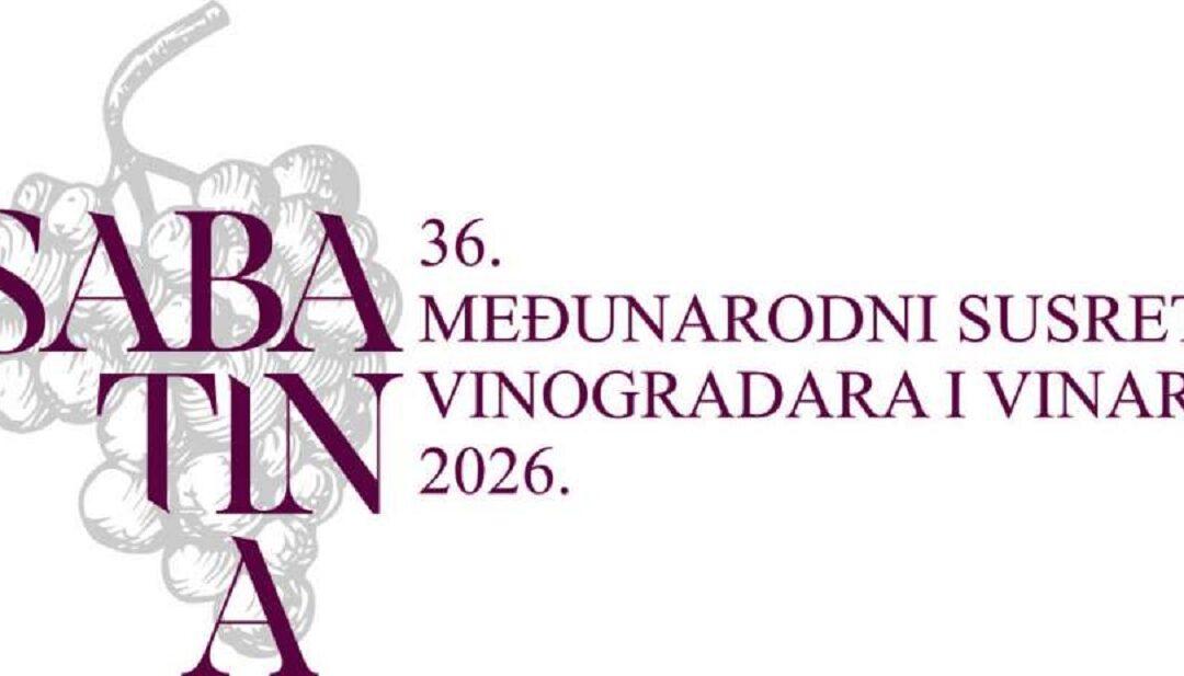 Međunarodni susret vinogradara i vinara Sabatina 2026. u Brelima