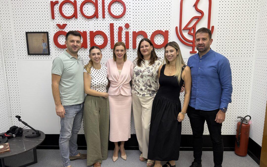 Gradonačelnica Iva Raguž posjetila Radiopostaju Čapljina