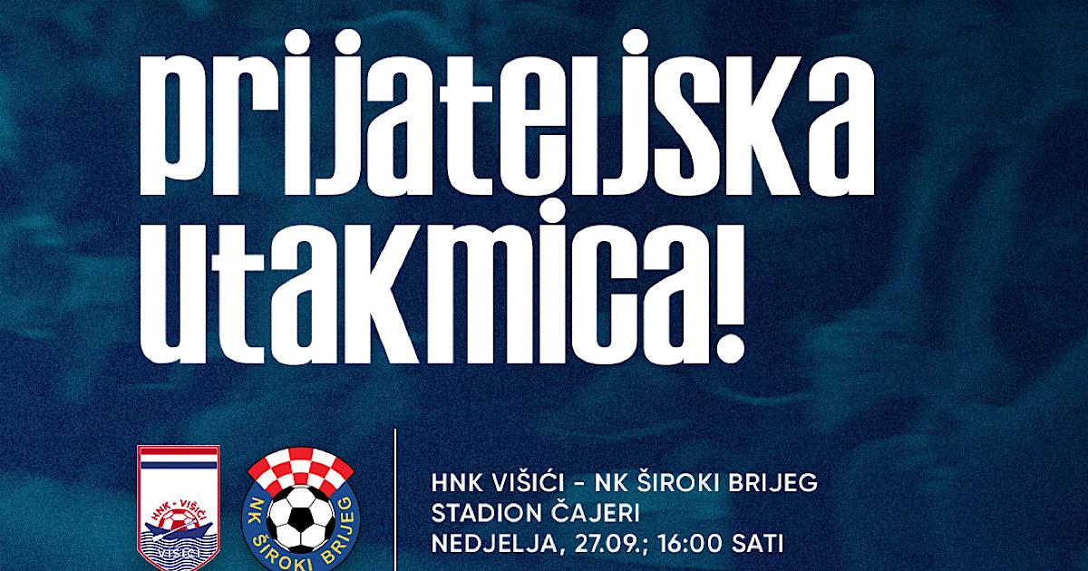 Višići u nedjelju dočekuju Široki Brijeg na Čajerima Višići u nedjelju dočekuju Široki Brijeg na Čajerima