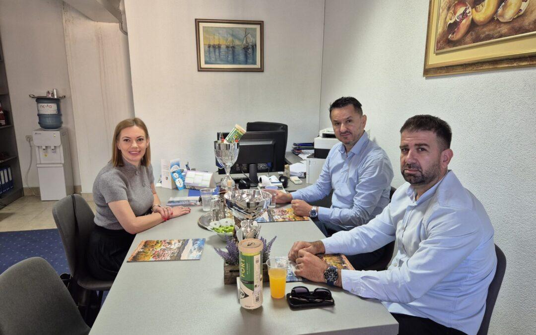 Gradonačelnica Raguž u radnoj posjeti Športskom središtu Čapljina