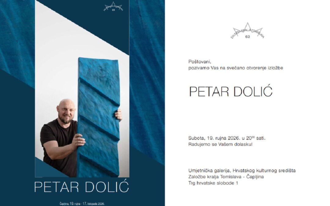 U Čapljini u subotu izložba akademskog kipara Petra Dolića