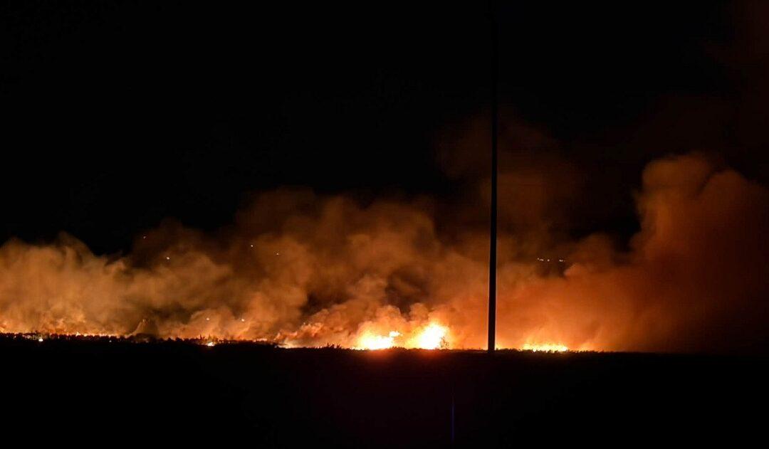 Vatrogasci cijelu noć gasili vatru na području višićke kasete