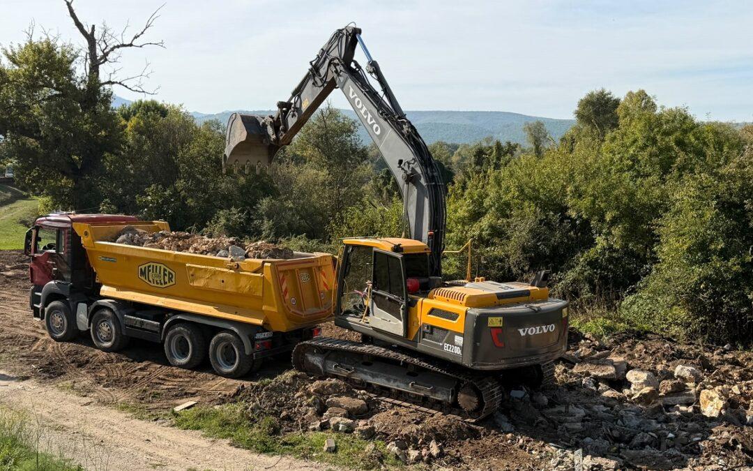 Sanirana Višićka Ada, u planu postavljanje rampe i nadzornih kamera